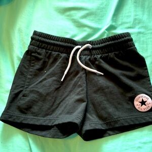 Converse girls athletic shorts size 10/12 fits small